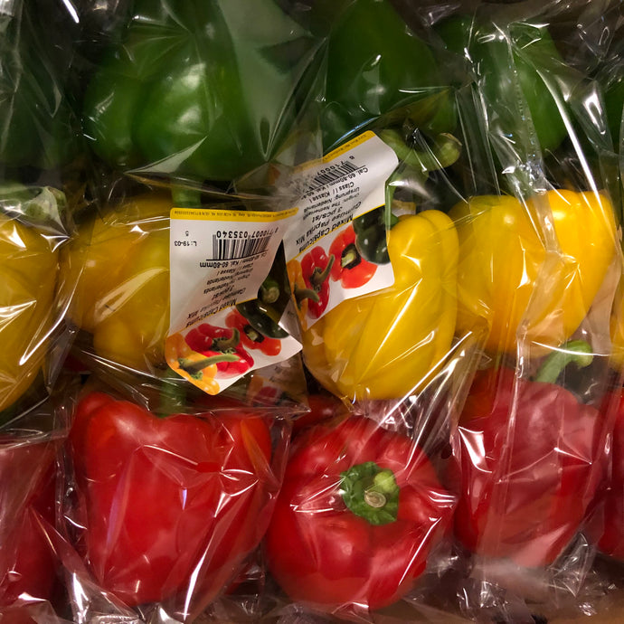 Mixed Peppers (three in a pack)